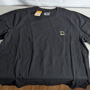 Carhartt Relaxed Fit XL Long Sleeve Black T-Shirt